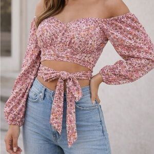 Floral Off-Shoulder Top